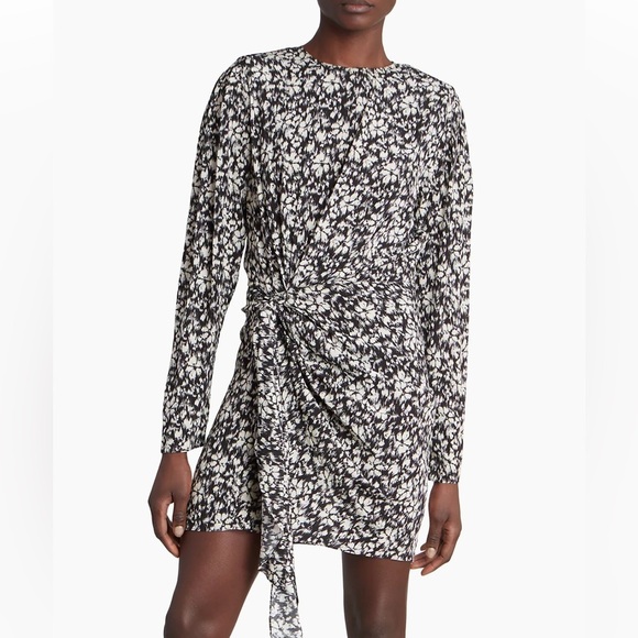 Isabel Marant Étoile Dulce Knotted Floral Dress - Picture 2 of 11